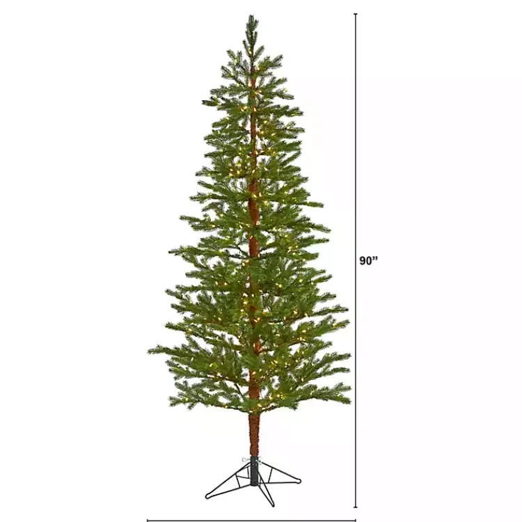 Christmas Trees>Kirklands Home 7.5 ft. Clear Lit Fairbanks Fir Christmas Tree
