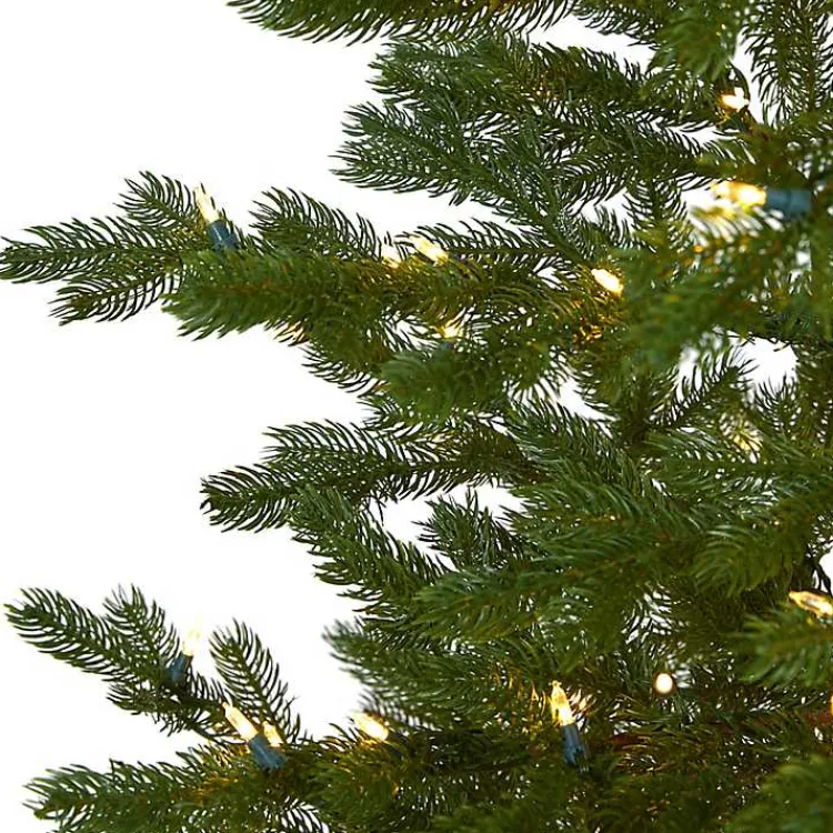 Christmas Trees>Kirklands Home 7.5 ft. Clear Lit Fairbanks Fir Christmas Tree