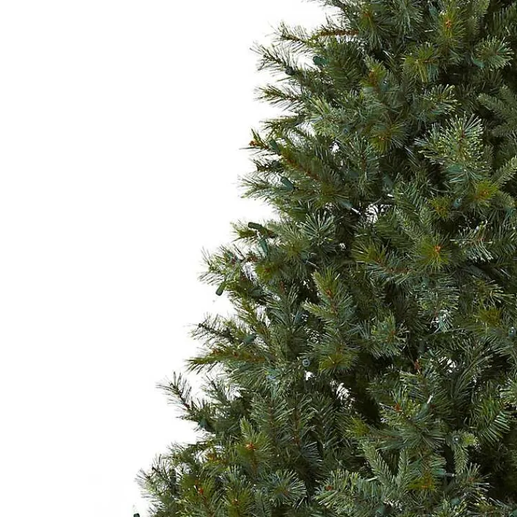 Christmas Trees>Kirklands Home 7.5 ft. Clear Lit Majestic Pine Mix Christmas Tree