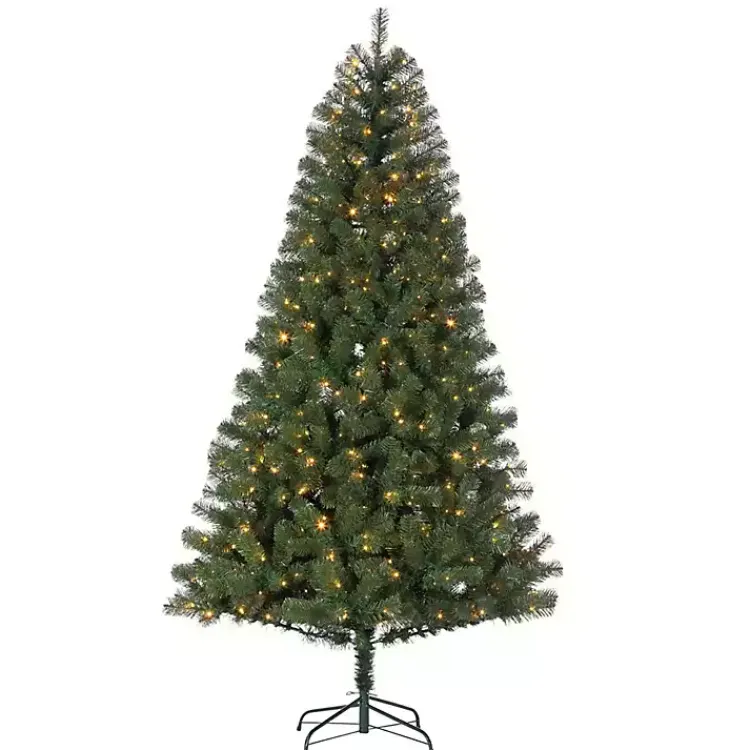 Christmas Trees>Kirklands Home 7.5 ft. Color-Changing Lit Spruce Christmas Tree