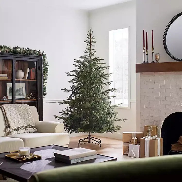 Christmas Trees>Kirklands Home 7.5 ft. Feel Real Norwegian Spruce Christmas Tree