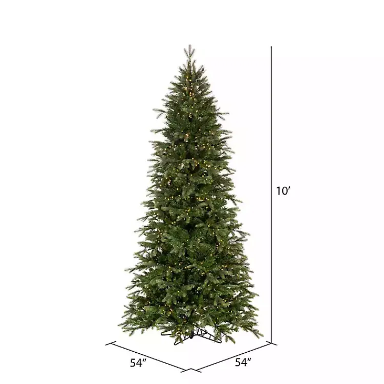 Christmas Trees>Kirklands Home 7.5 ft. LED Slim Douglas Fir Christmas Tree