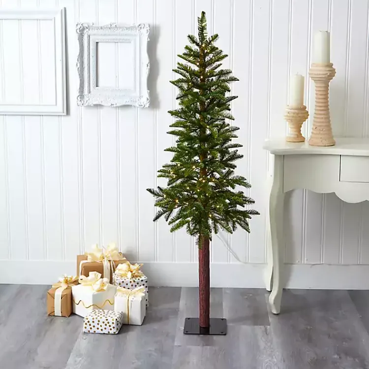 Christmas Trees>Kirklands Home 5 ft. Lit Twinkling Alaskan Alpine Christmas Tree