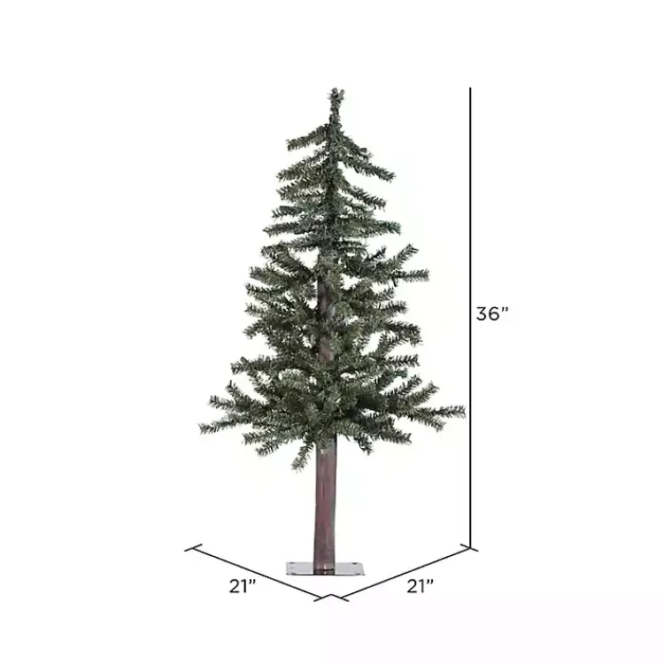 Christmas Arrangements & Garland>Kirklands Home 3 ft. Natural Alpine Christmas Tree