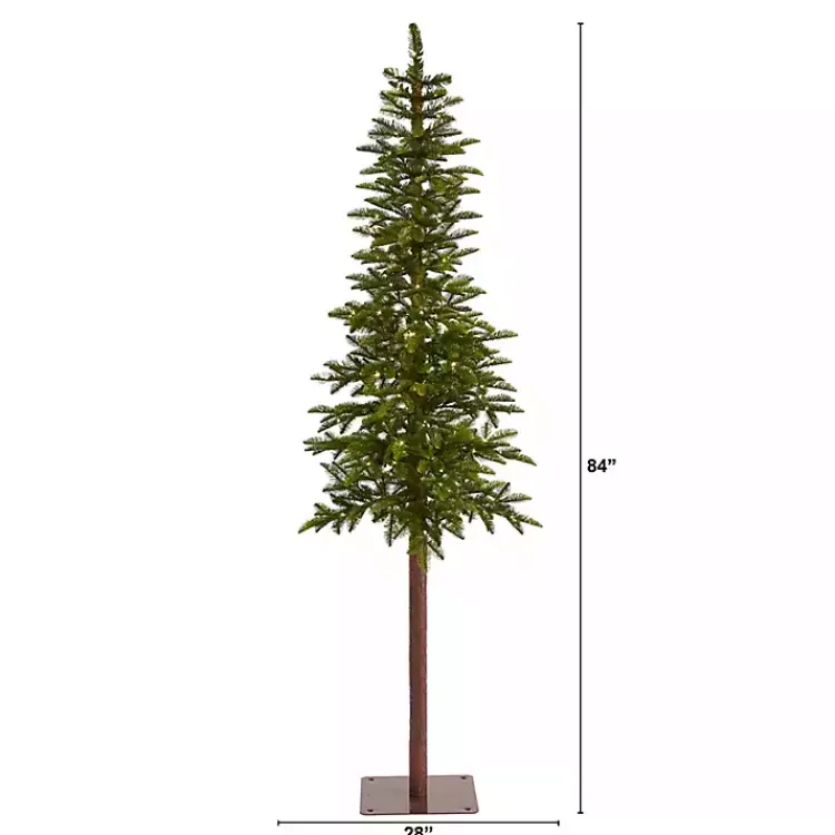Christmas Trees>Kirklands Home 7 ft. Pre-Lit Alaskan Alpine Christmas Tree