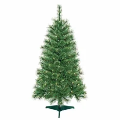 Christmas Trees>Kirklands Home 4 ft. Pre-Lit Cashmere Christmas Tree