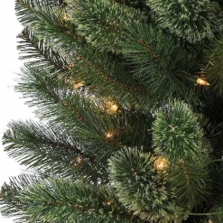 Christmas Trees>Kirklands Home 7.5 ft. Pre-Lit Cashmere Pine Christmas Tree