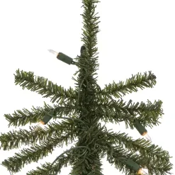 Christmas Trees>Kirklands Home 6 ft. Pre-Lit Clear Natural Alpine Christmas Tree