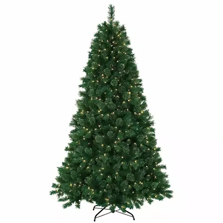 Christmas Trees>Kirklands Home 7.5 ft. Pre-Lit Dark Pine Christmas Tree