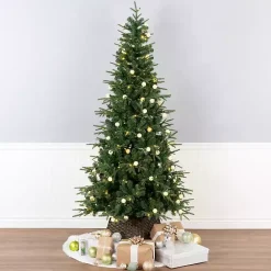Christmas Trees>Kirklands Home 6 ft. Pre-Lit Globe Light Duxbury Christmas Tree