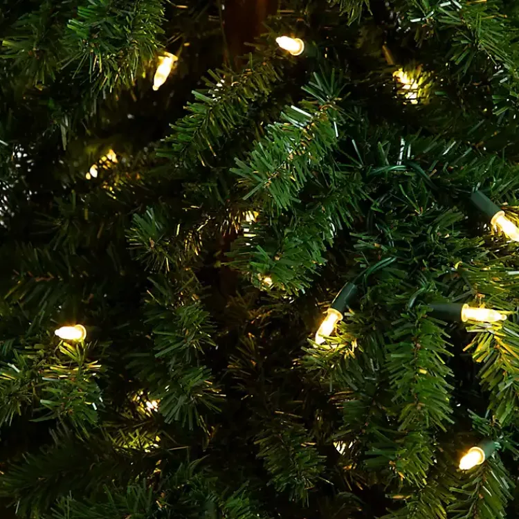 Christmas Trees>Kirklands Home 7 ft. Pre-Lit Green Santa Hat Christmas Tree