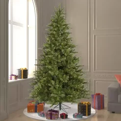 Christmas Trees>Kirklands Home 7.5 ft. Pre-Lit King Spruce Christmas Tree