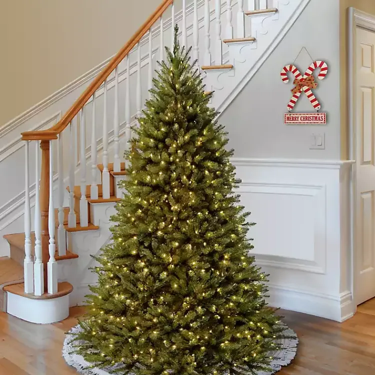 Christmas Trees>Kirklands Home 7.5 ft. Pre-Lit Kingswood Fir Christmas Tree