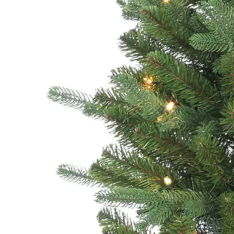 Christmas Trees>Kirklands Home 6.5 ft. Pre-Lit Narrow Dover Pine Christmas Tree