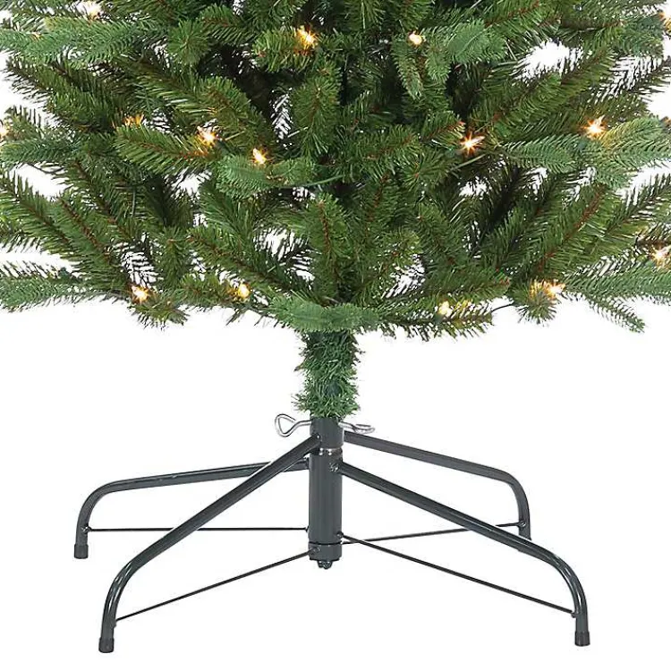 Christmas Trees>Kirklands Home 6.5 ft. Pre-Lit Narrow Dover Pine Christmas Tree