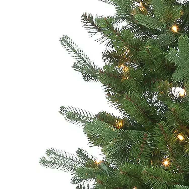 Christmas Trees>Kirklands Home 7.5 ft. Pre-Lit Narrow Dover Pine Christmas Tree