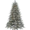 Christmas Trees>Kirklands Home 7.5 ft. Pre-Lit Natural Cut Spruce Christmas Tree