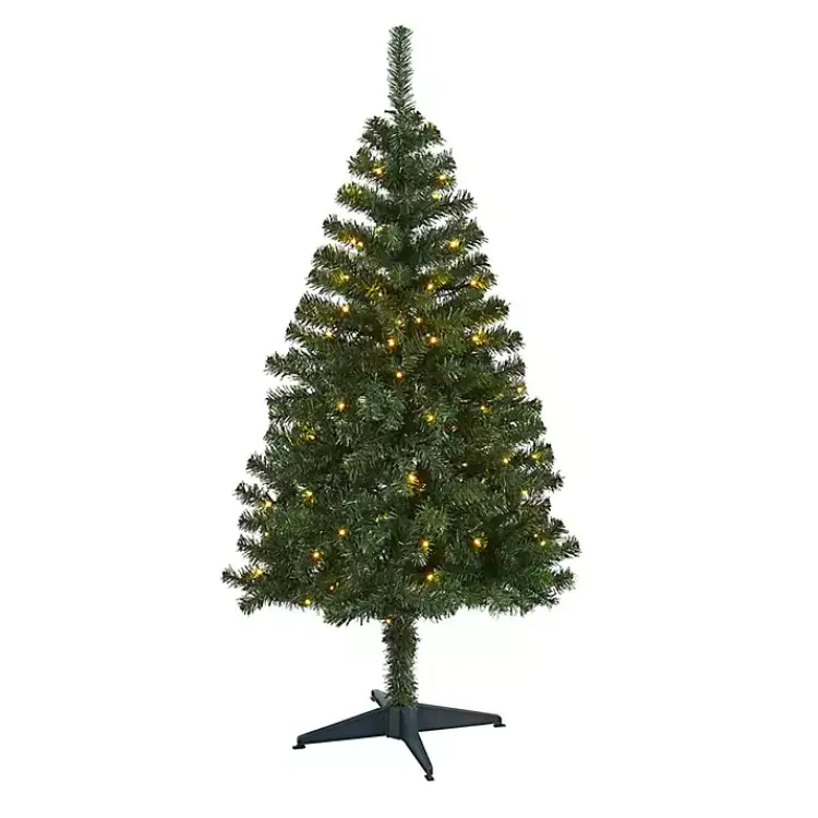 Christmas Trees>Kirklands Home 4 ft. Pre-Lit Northern Pine Christmas Tree
