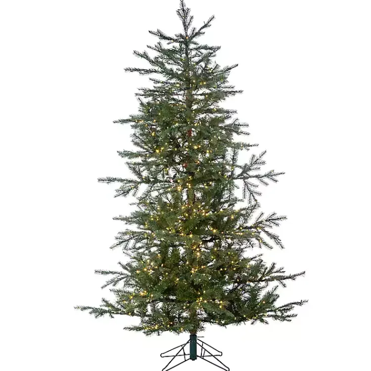 Christmas Trees>Kirklands Home 5 ft. Pre-Lit Portland Pine Christmas Tree