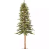 Christmas Trees>Kirklands Home 6 ft. Pre-Lit Warm Natural Alpine Christmas Tree