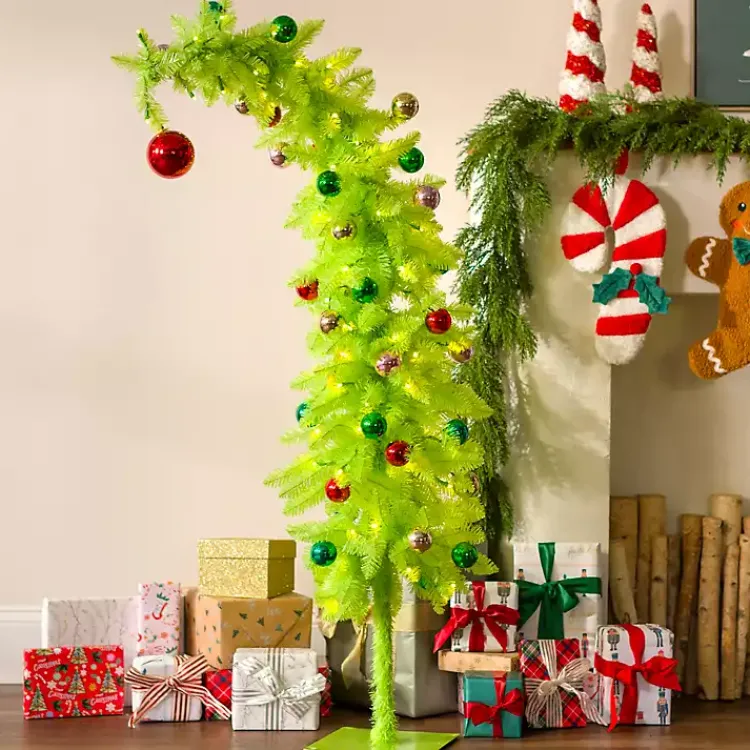 Christmas Trees>Kirklands Home 5 ft. Pre-Lit Whimsical Christmas Tree