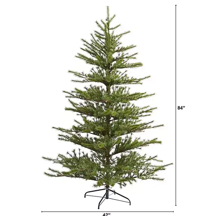 Christmas Trees>Kirklands Home 7 ft. Vancouver Mountain Pine Christmas Tree