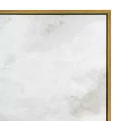 Kirklands Home A Cloudy Day Framed Canvas Art Print Gray Best
