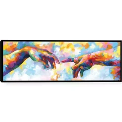 Kirklands Home A Creation of Adam Framed Canvas Art Print Multi Online