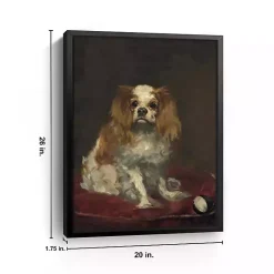 Kirklands Home A King Charles Spaniel Framed Canvas Art Print Brown Online