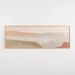 Kirklands Home Abstract Desert Framed Art Print Hot