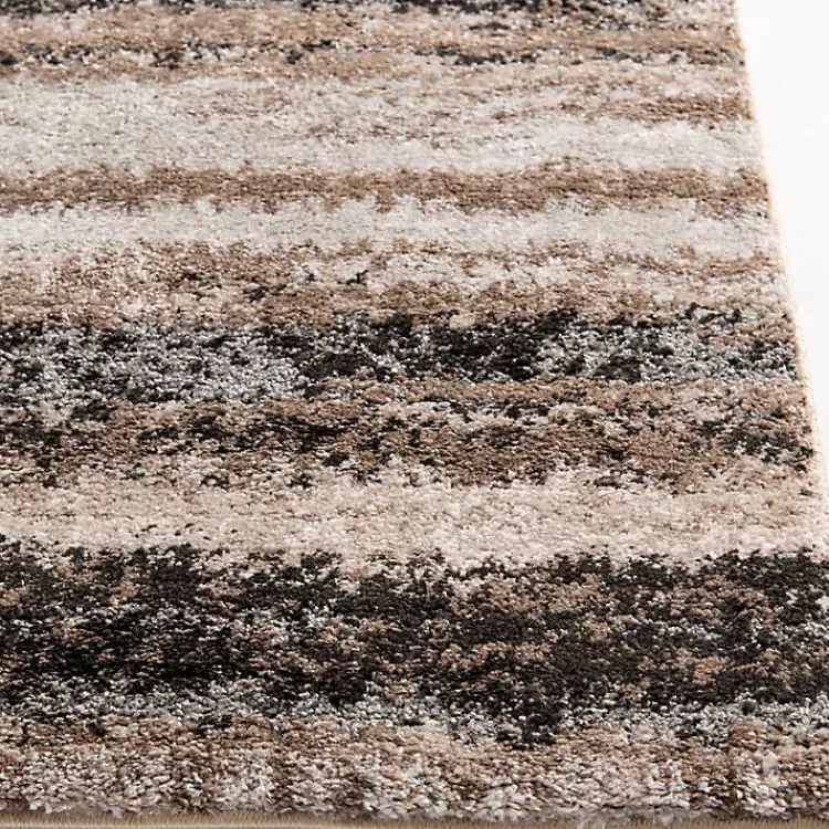 Kirklands Home Abstract Jordi Area Rug, 5x8 Tan Discount