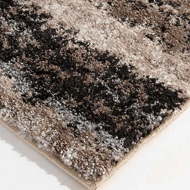 Kirklands Home Abstract Jordi Area Rug, 5x8 Tan Discount