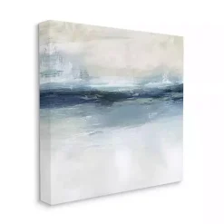 Kirklands Home Abstract Nautical Horizon Canvas Print, 24x24 in. New