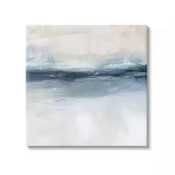 Kirklands Home Abstract Nautical Horizon Canvas Print, 36x36 in. New
