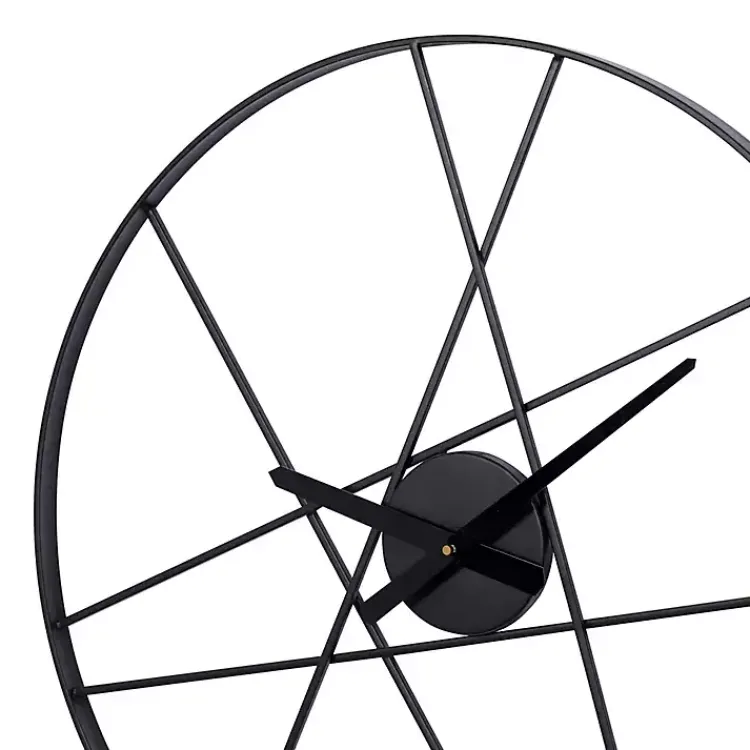 Kirklands Home Abstract Open Frame Web Wall Clock, 24 in. Outlet
