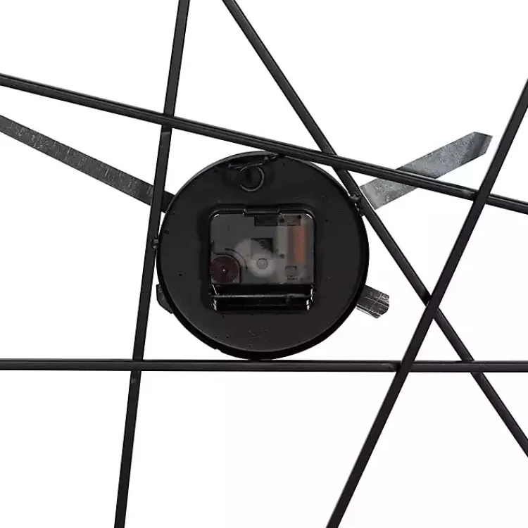 Kirklands Home Abstract Open Frame Web Wall Clock, 24 in. Outlet