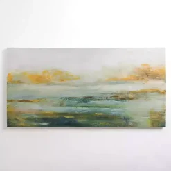 Kirklands Home Abstract Rolling Moor Canvas Art Print