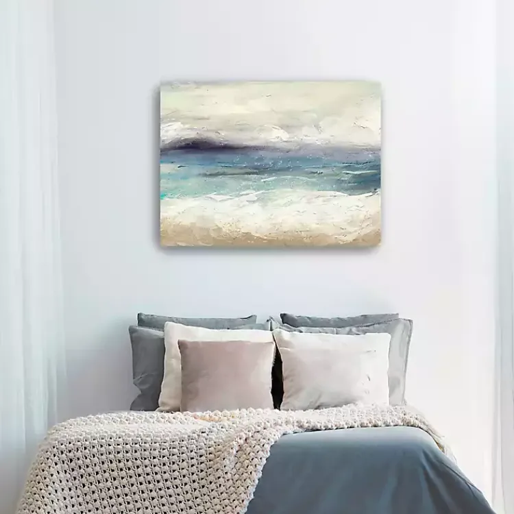Kirklands Home Abstract Seafoam Canvas Wall Art Best
