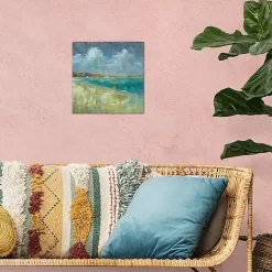 Kirklands Home Abstract Sky and Sea Canvas Art Print Discount