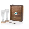 Kirklands Home Acacia Miami Dolphins Beer Glass Set Discount