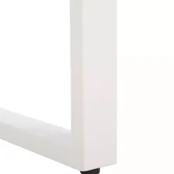 Kirklands Home Acacia Wood and Metal Monti Outdoor Bench White Online