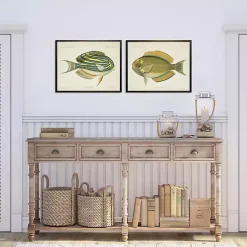 Kirklands Home Acanthurus Fish Framed Art Prints, Set of 2 Sale