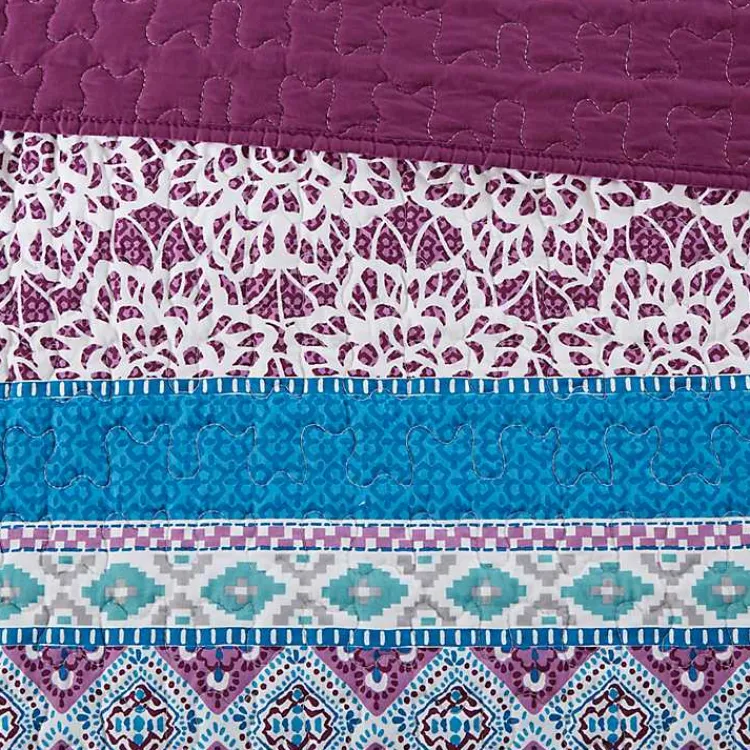 Kirklands Home Adley Reversible Twin XL 4-pc. Quilt Set Sale