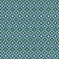 Kirklands Home Alana Tile Luxe Outdoor Dining Chair Cushion Blue Sale