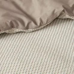 Kirklands Home Alaya 3-pc. California King Waffle Duvet Set Ivory Clearance