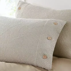 Kirklands Home Alaya 3-pc. California King Waffle Duvet Set Ivory Clearance