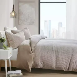 Kirklands Home Alaya 4-pc. Full/Queen Waffle Duvet Set Tan Clearance