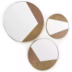 Kirklands Home Alexander Round Metal Wall Mirrors, Set of 3 Hot
