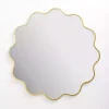 Kirklands Home Alexandria Gold Scalloped Wall Mirror