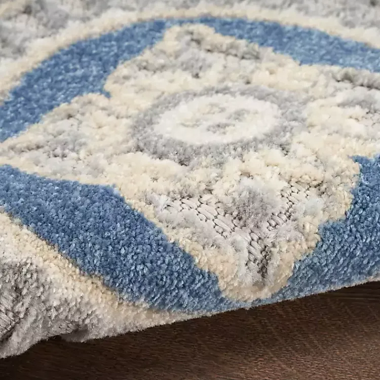 Kirklands Home Aloha Blue Medallion Indoor/Outdoor Area Rug, 3x5 Discount